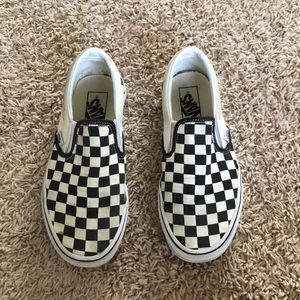 Vans: Black and White Checkered